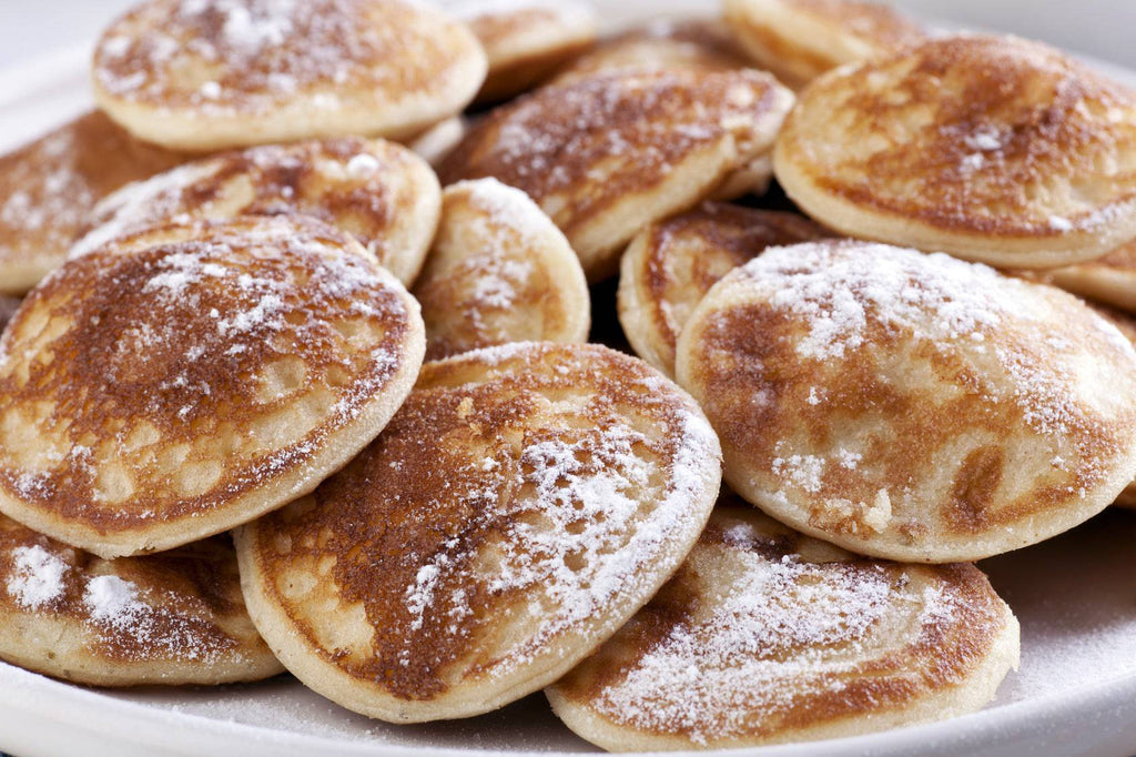 Jeklena ponev za mini palačinke / poffertjes MINERAL B De Buyer - Chef Bruni