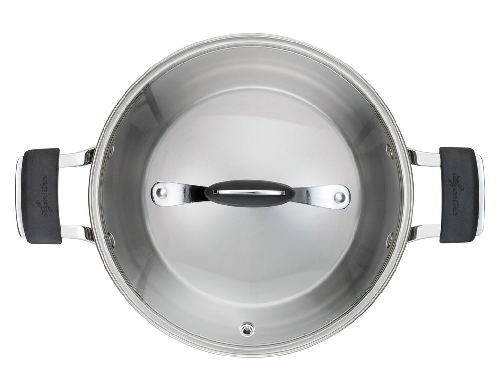 INOX lonec s pokrovko Tempra - 22 cm Lagostina - Chef Bruni